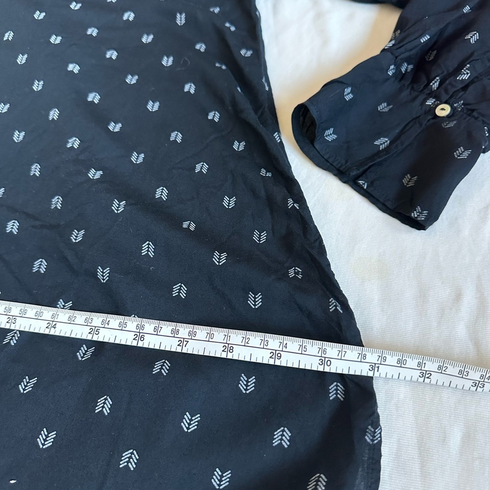 Ingrid & Isabel Black Printed Maternity Top Large - Picture 7 of 14